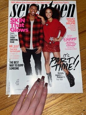 Seventeen Magazine Bryshere “Yazz” Gray and serayah